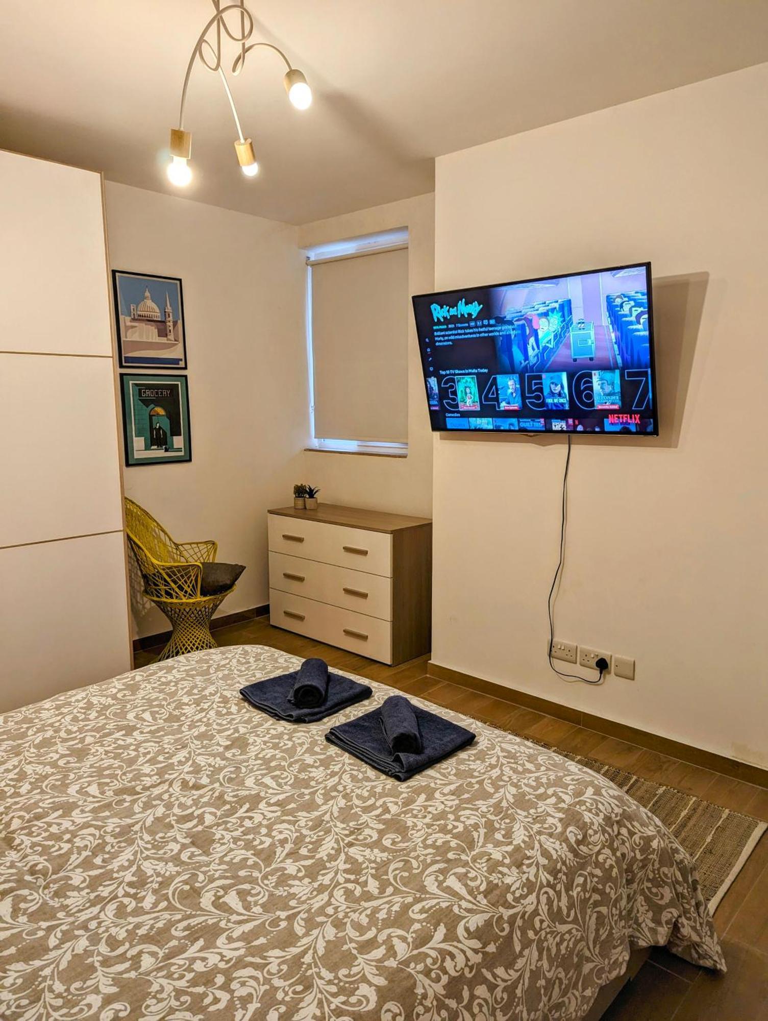 The Green Apartment - Central Malta - 2 Bed 2 Bath, 82Sqm Msida Exteriér fotografie